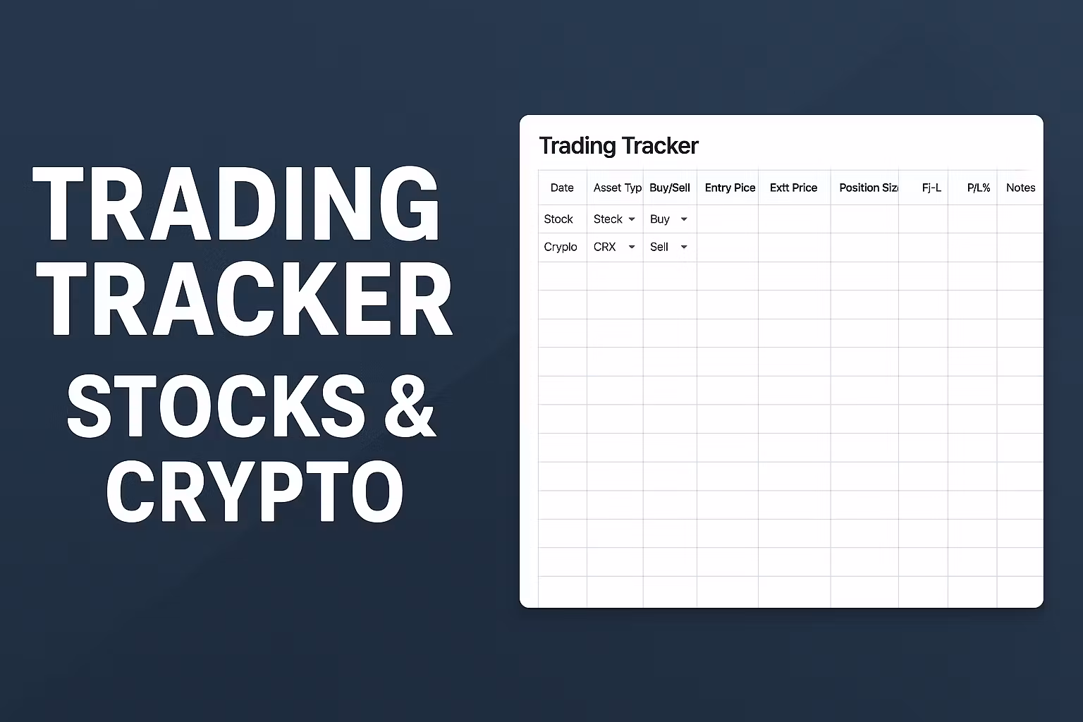Beginners Trading Tracker