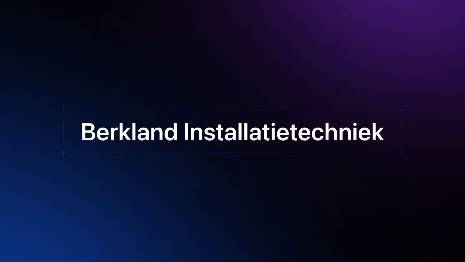 AI in Installatietechniek