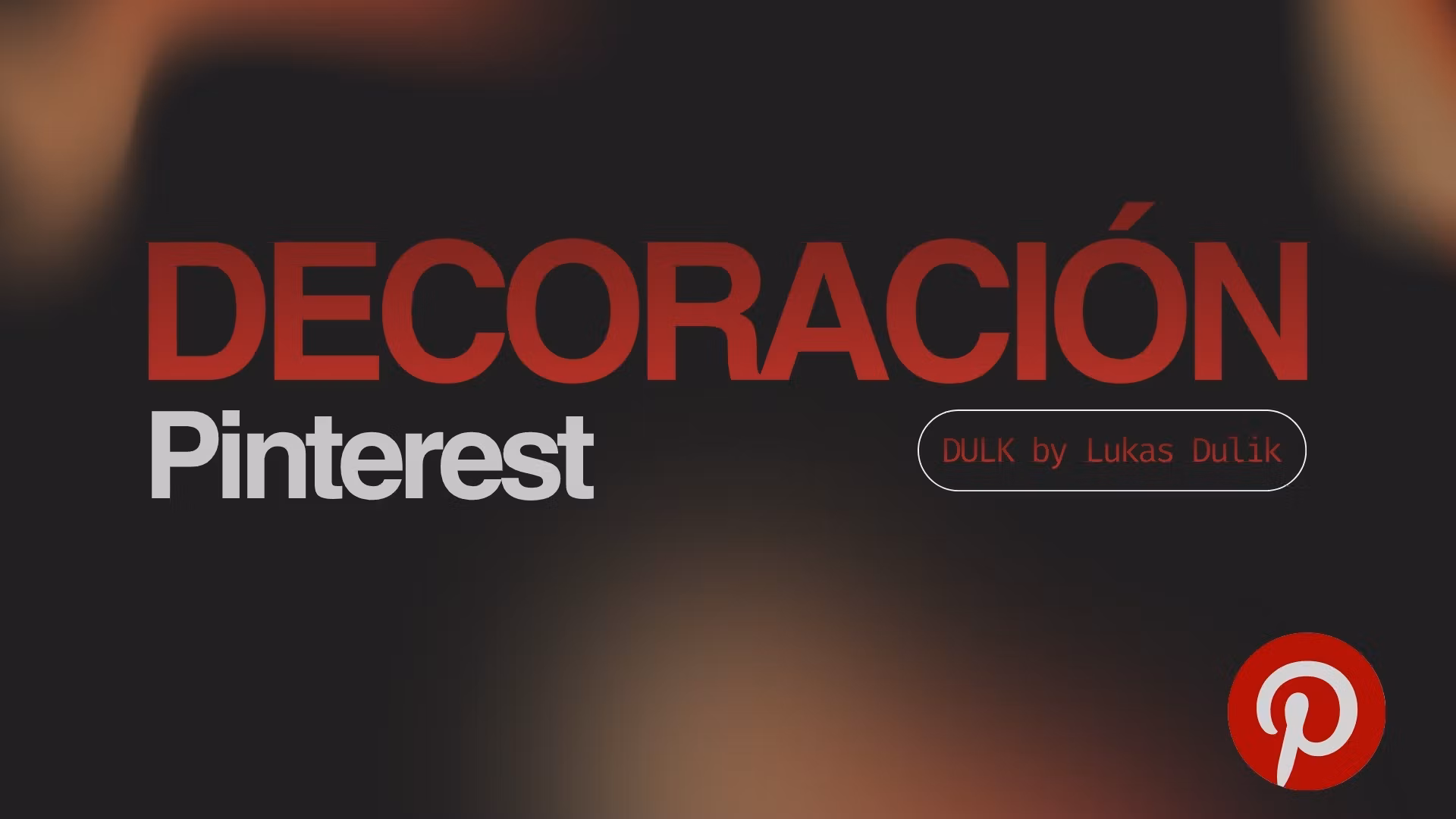 Decoración Pinterest