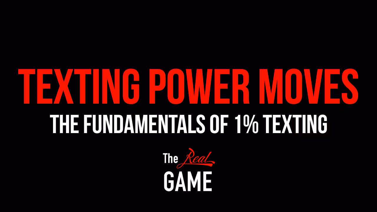 Texting Power Moves