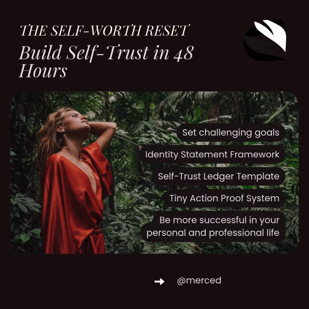 10 min/day Self-Worth Reset