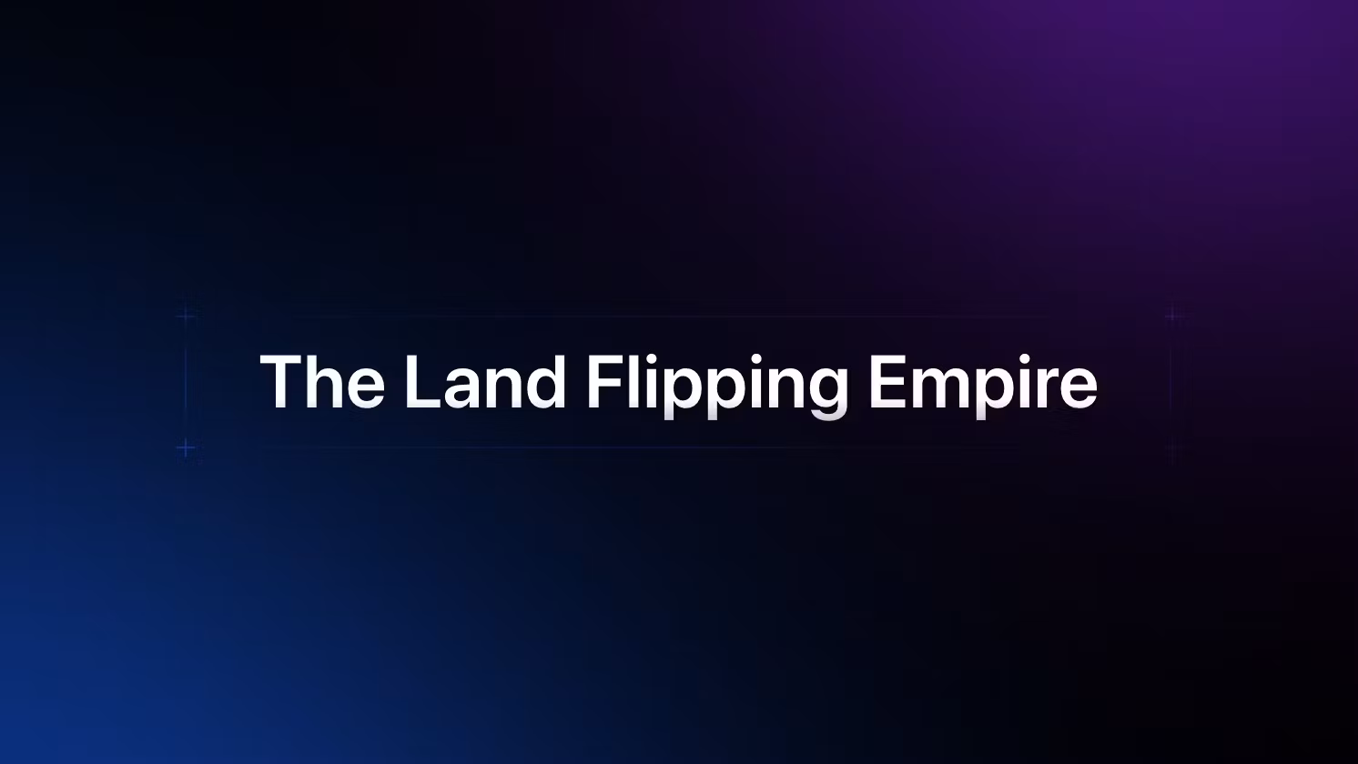 Land Flipping eCourse 