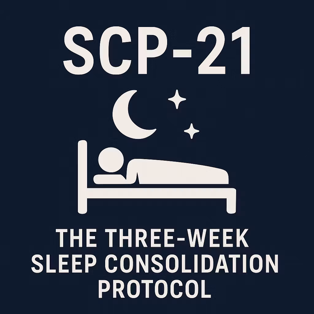 Sleep Consolidation Method