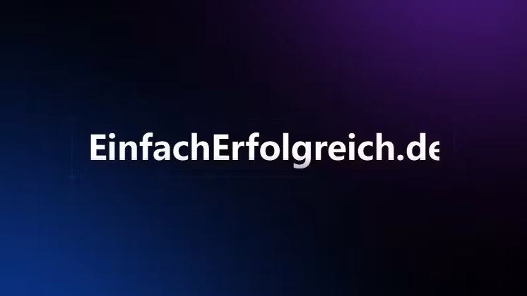EinfachErfolgreich.de