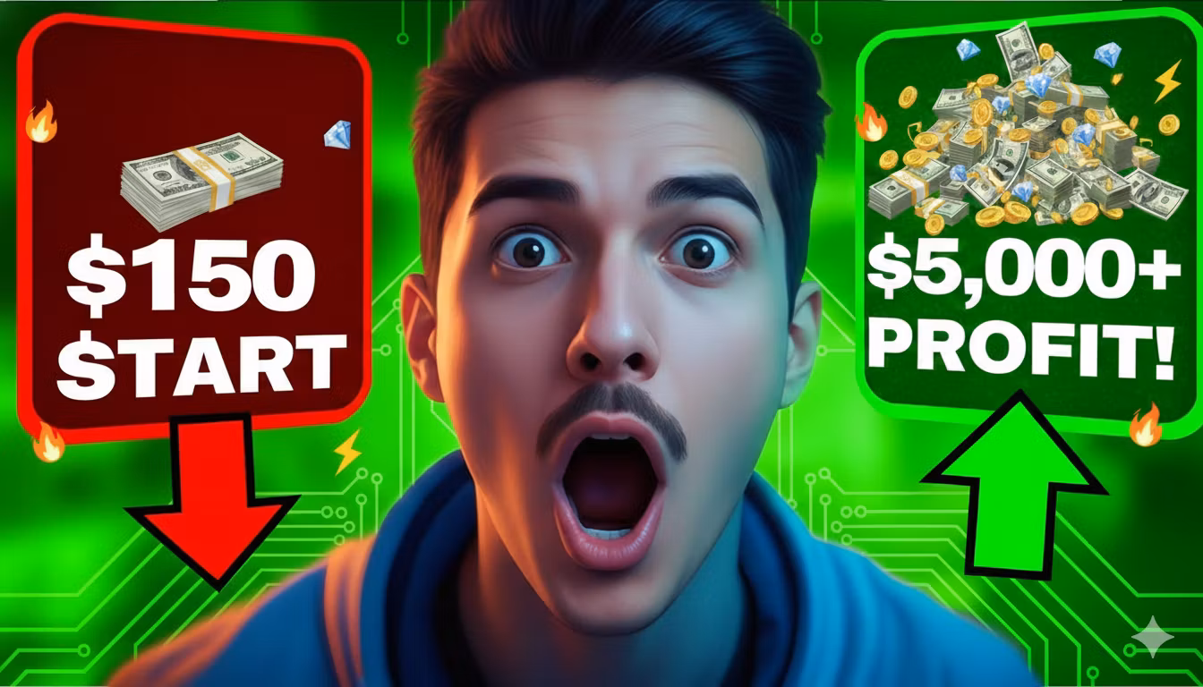 Turn $150 into $5,000 !