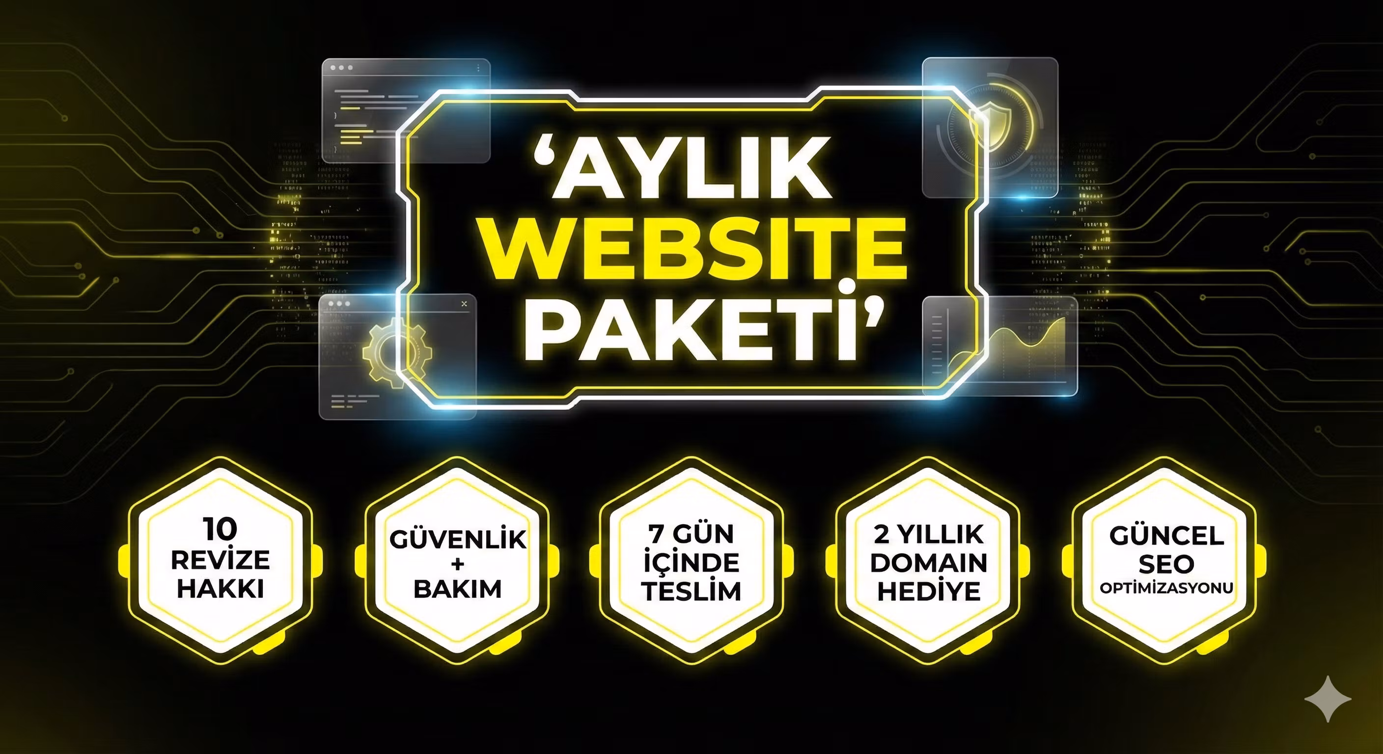 Aylık Website Bakım & Revize 
