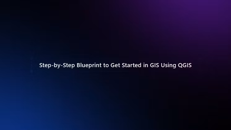 Introduction to GIS with QGIS