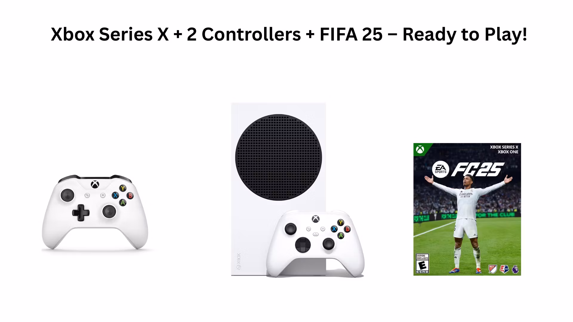 Xbox X + 2 Controllers + FIFA