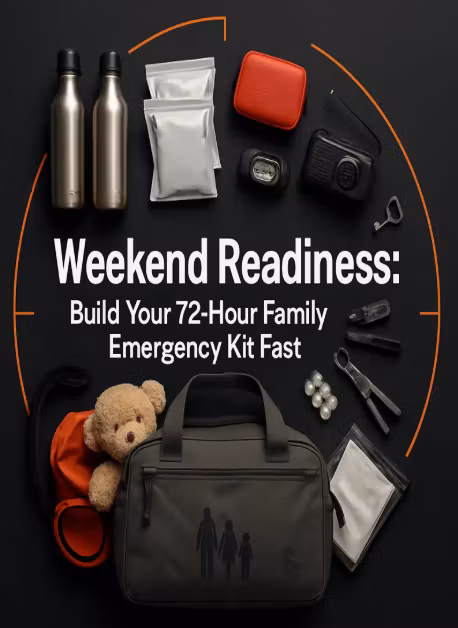 72 Hour Family Emergency kit
