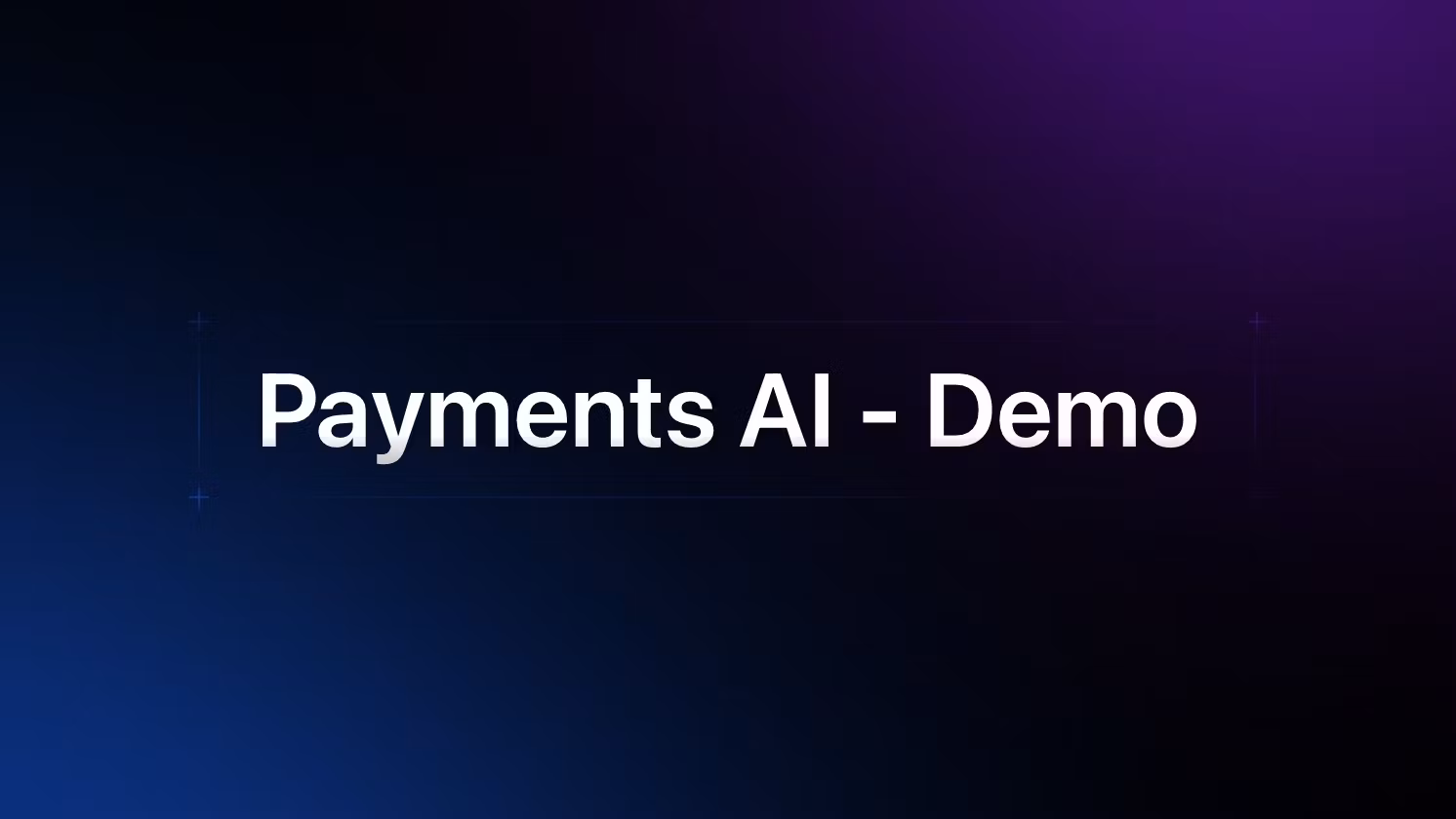 Payments AI - Test Product