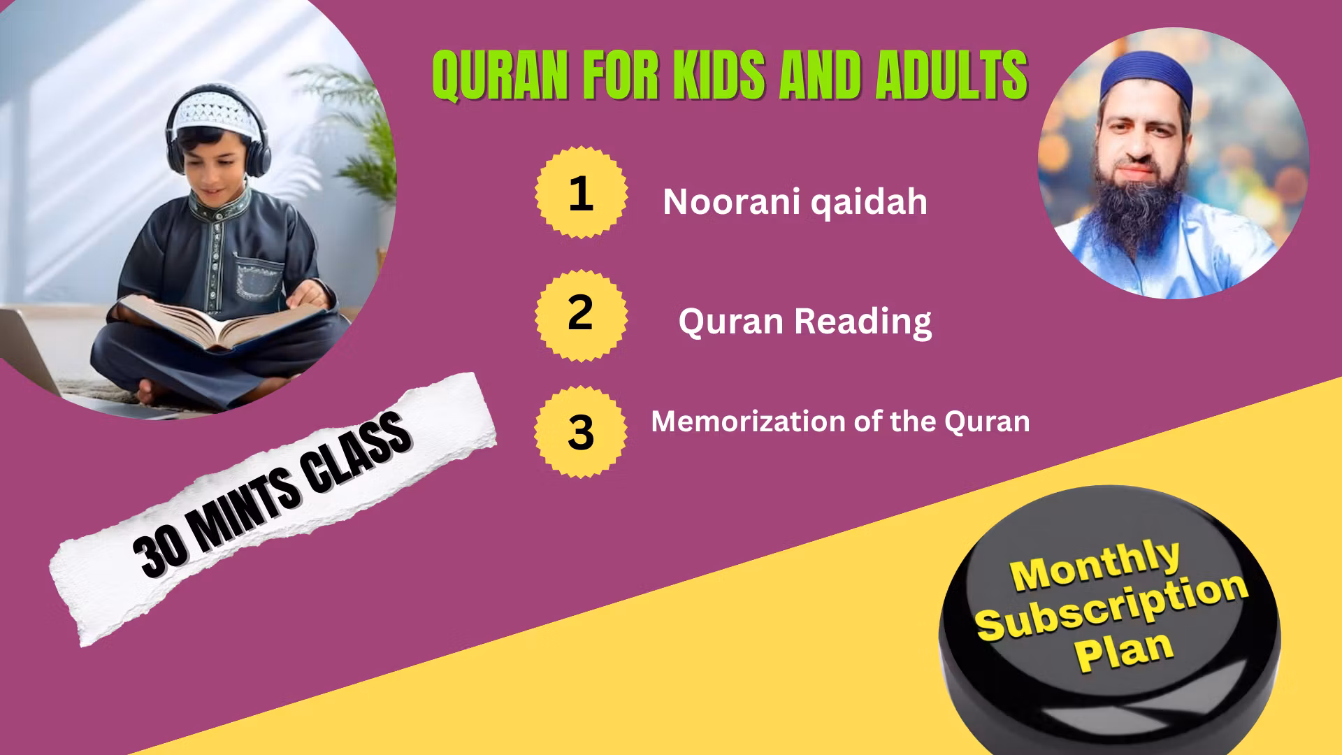 Monthly Reading  Quran Access