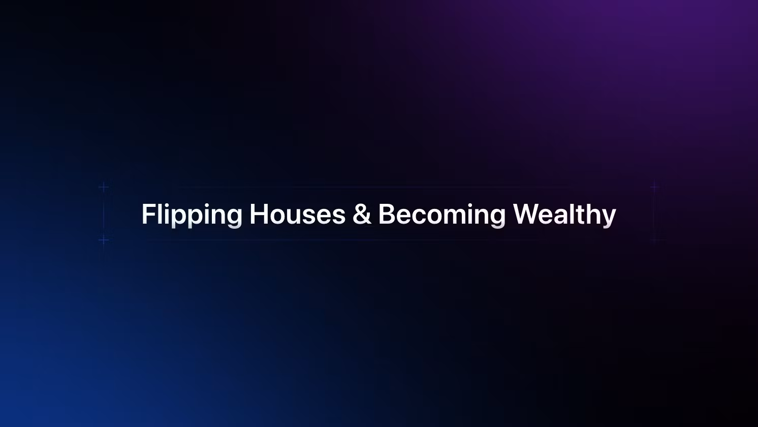 Flipping Houses: Pro Access 