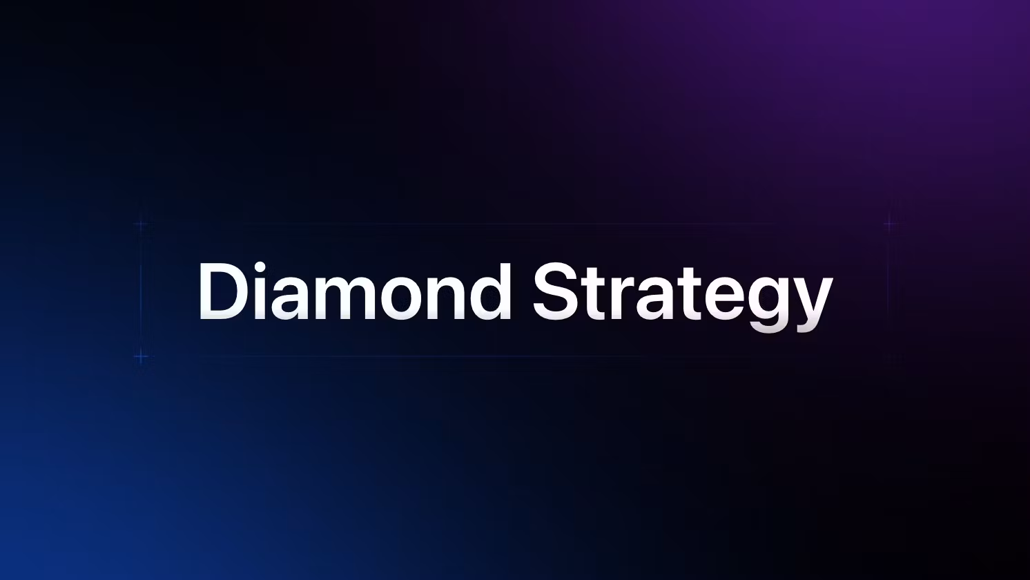Diamond Stratergy membership