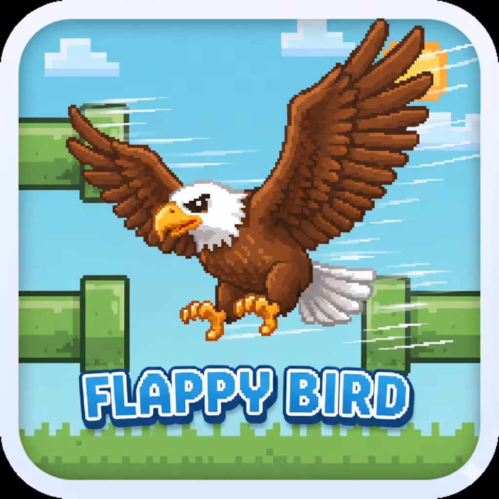 🐦🔥 Flappy Bird – Hard Level