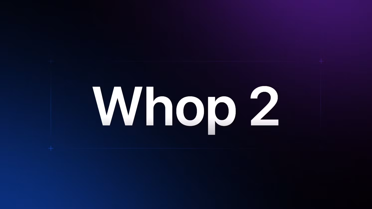 Whop 2 Plan