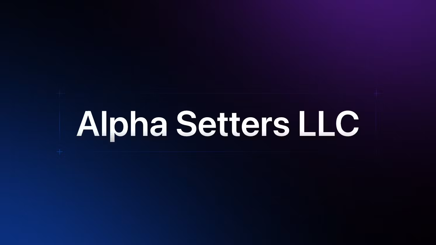 Alpha Setters Standard package