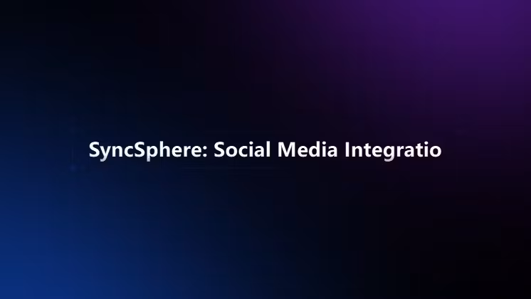 SyncSphere: Creator Hub