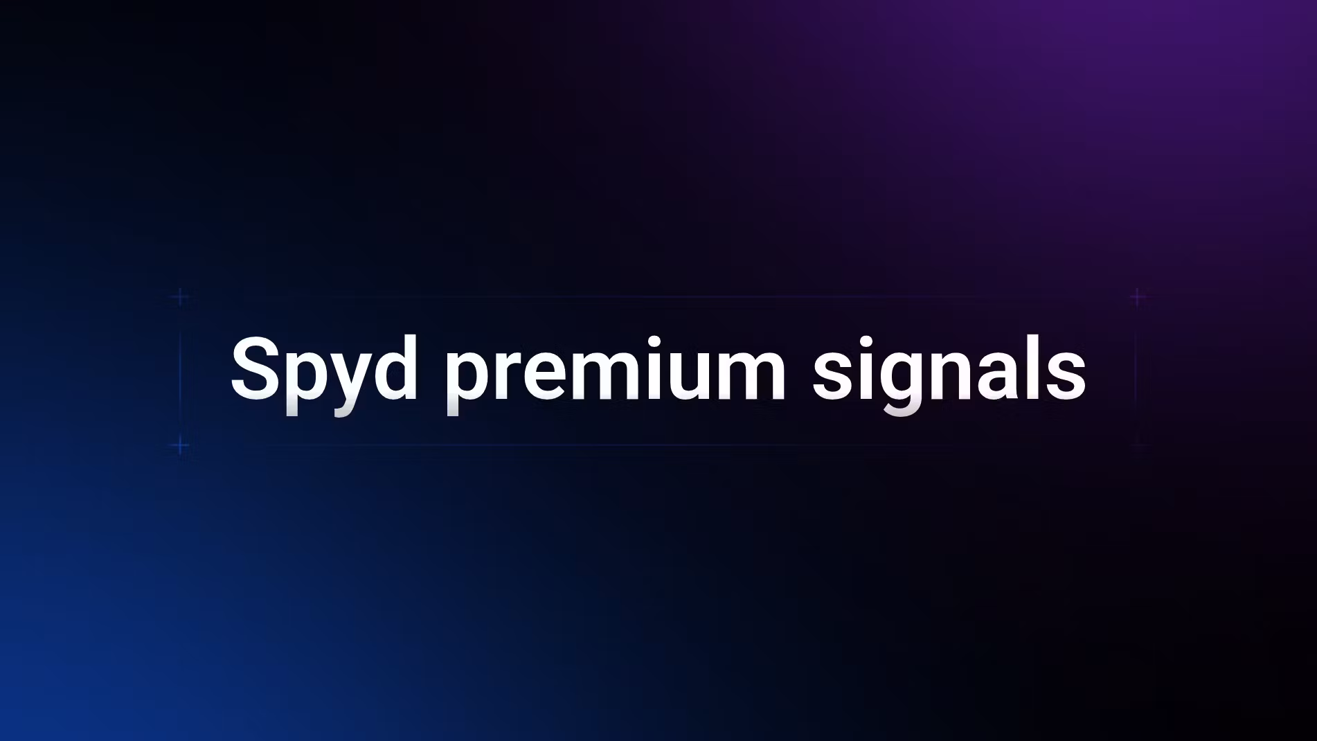 SPY-D Premium trading signals 