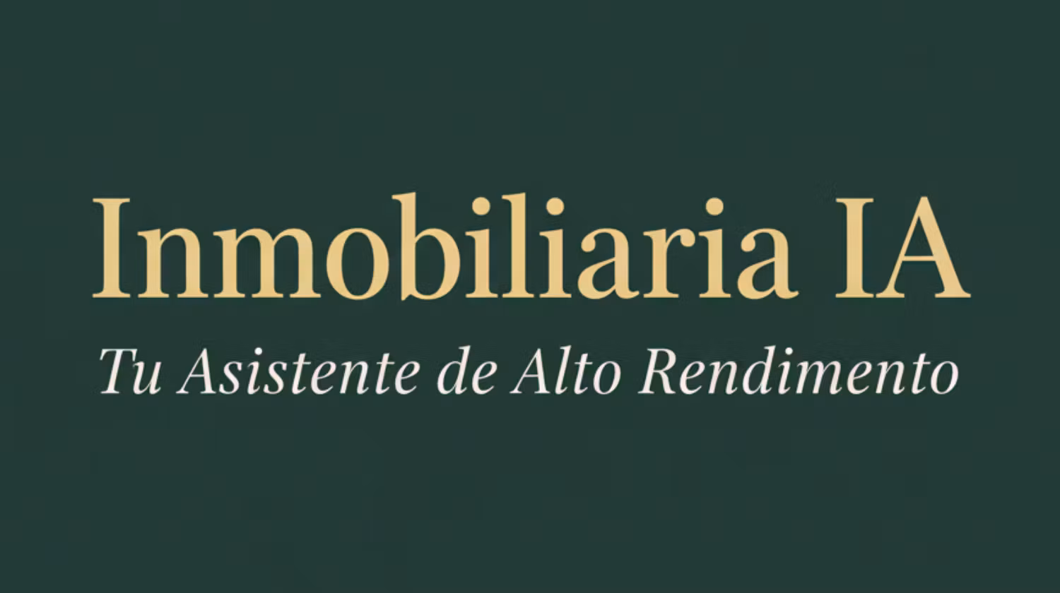 Inmobiliaria IA