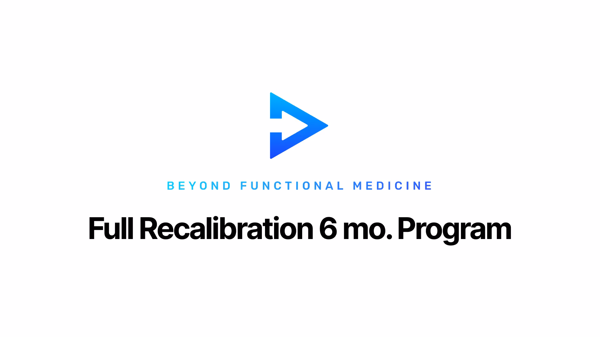 Beyond Functional Medicine