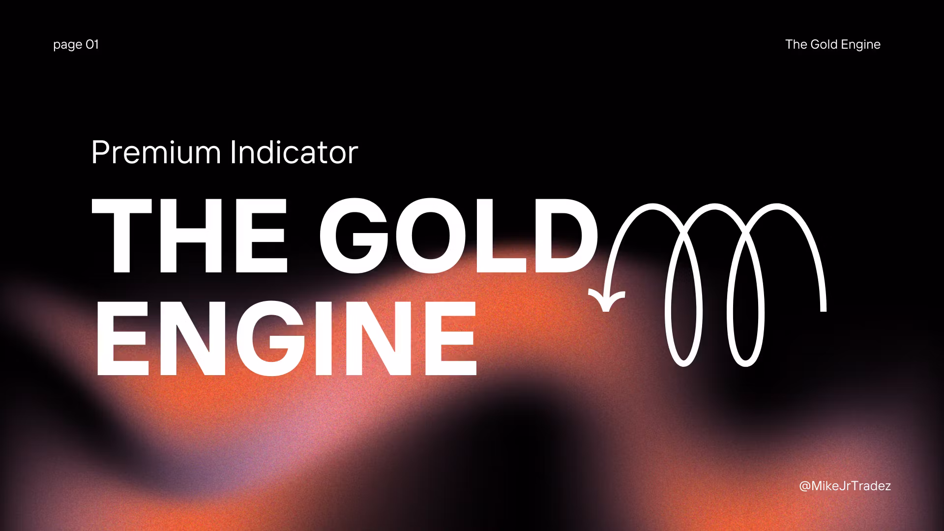Gold Engine Indicator