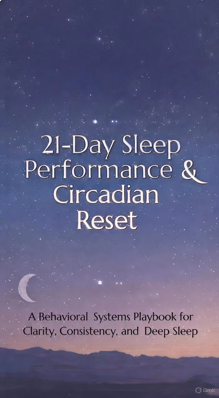 21-Day Circadian Reset