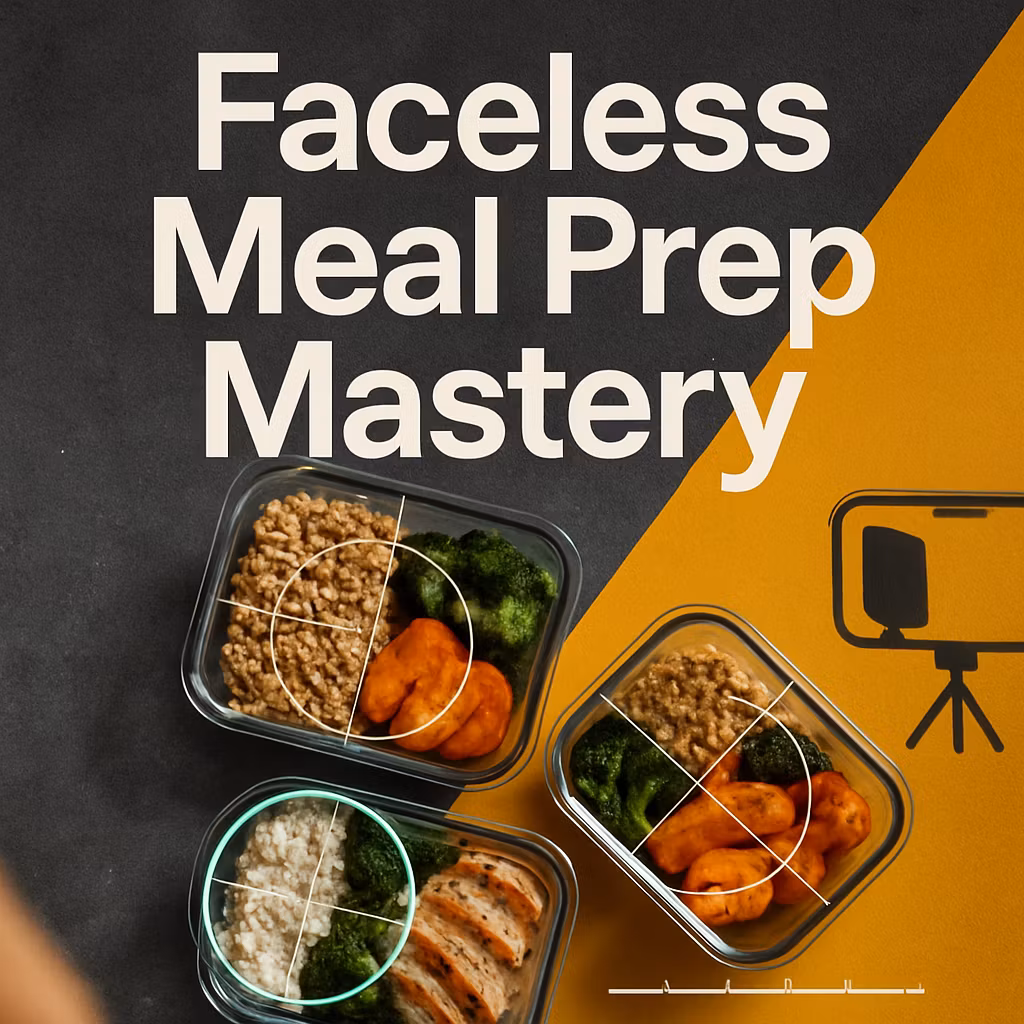 Faceless Meal Prep Mastery