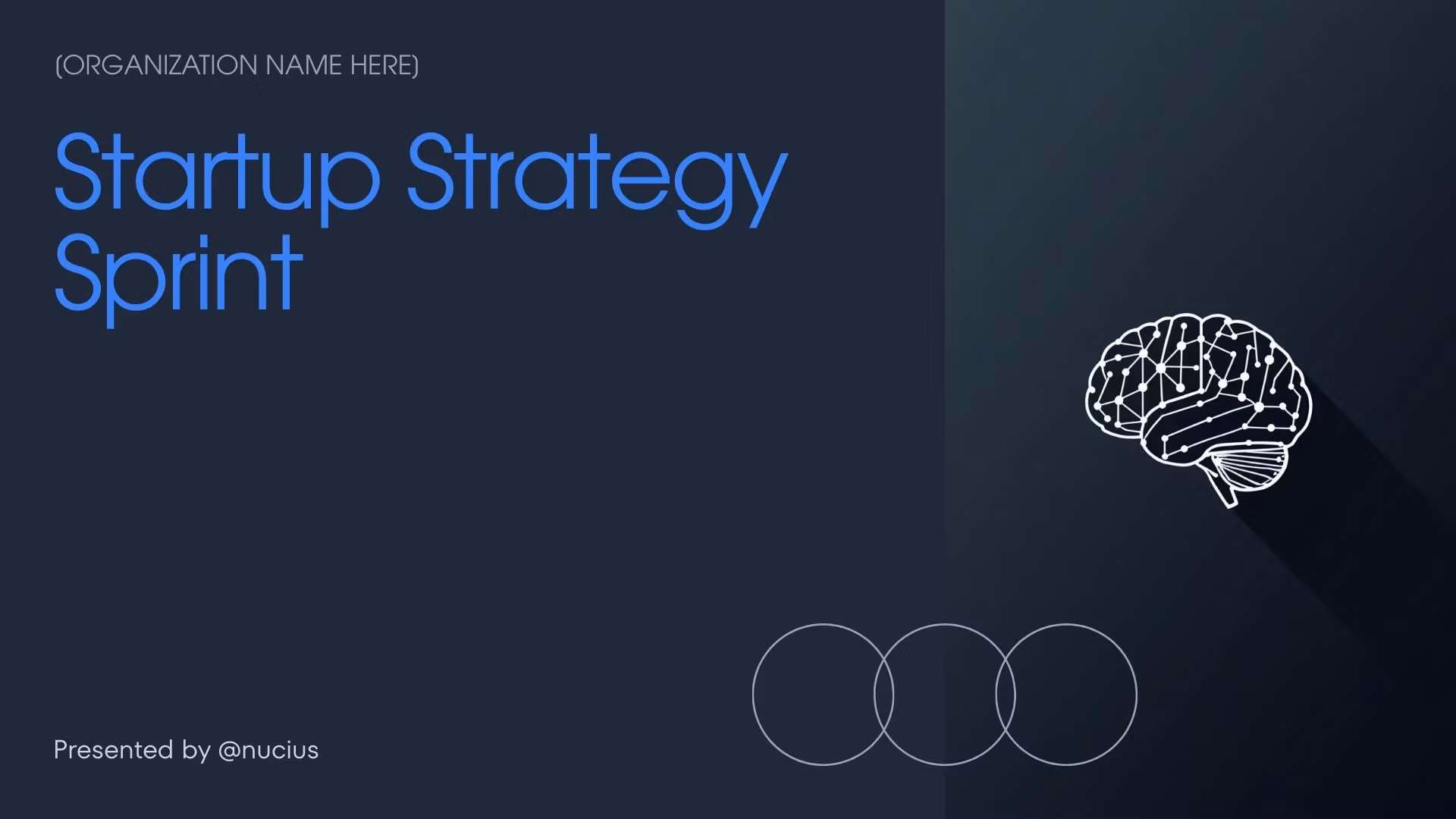 Startup Strategy Sprint