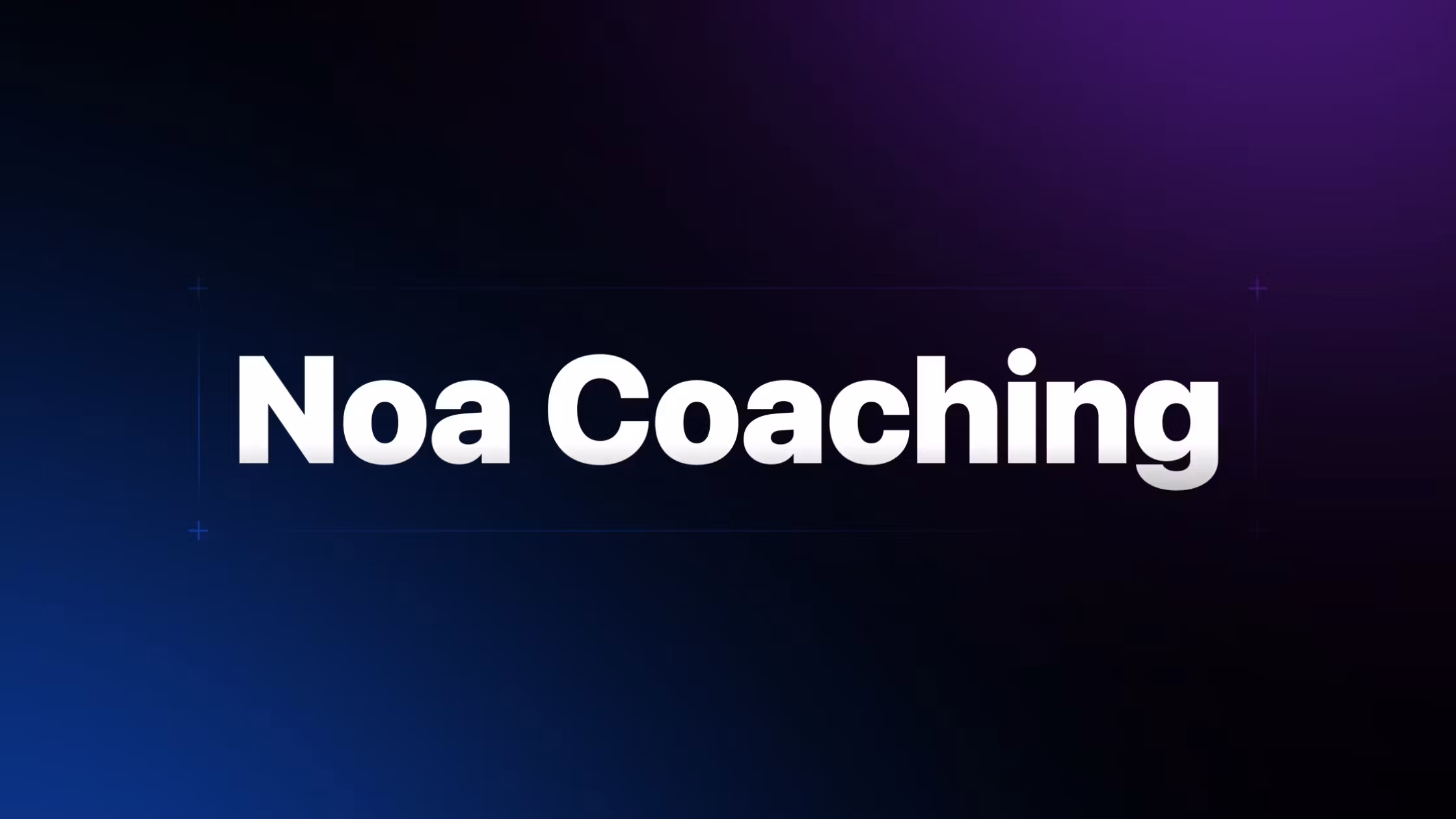 Noa coaching 