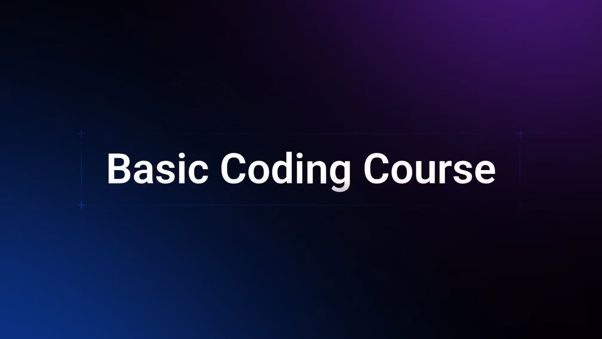 Basic Software Programming 