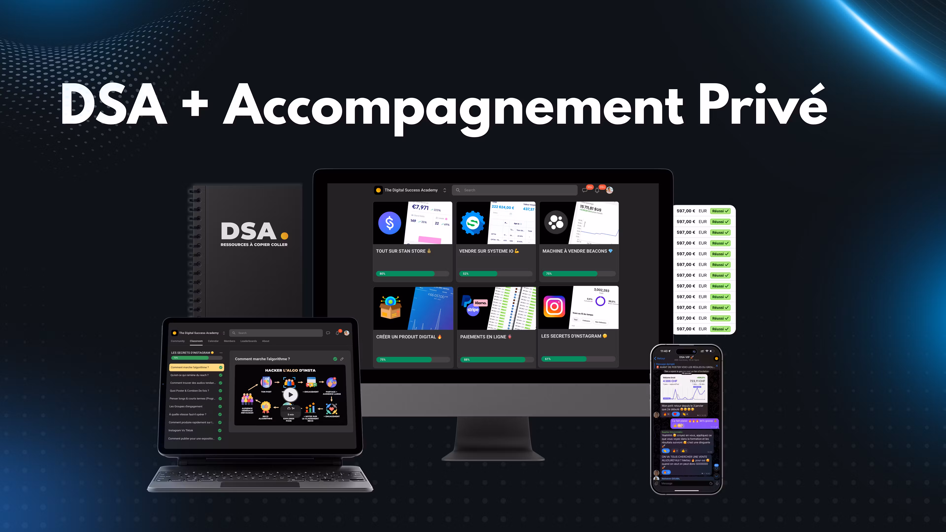 DSA + Accompagnement OFFERT