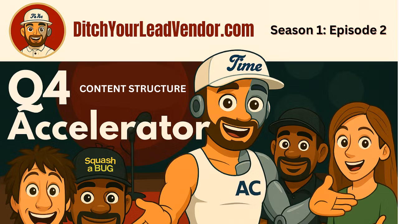 90-Day Ditch Your Lead Vendor