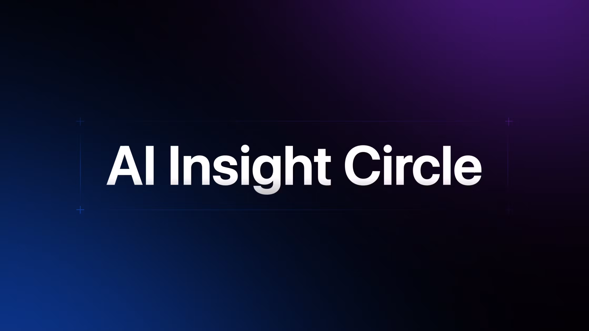 AI Insight Circle: Agencies
