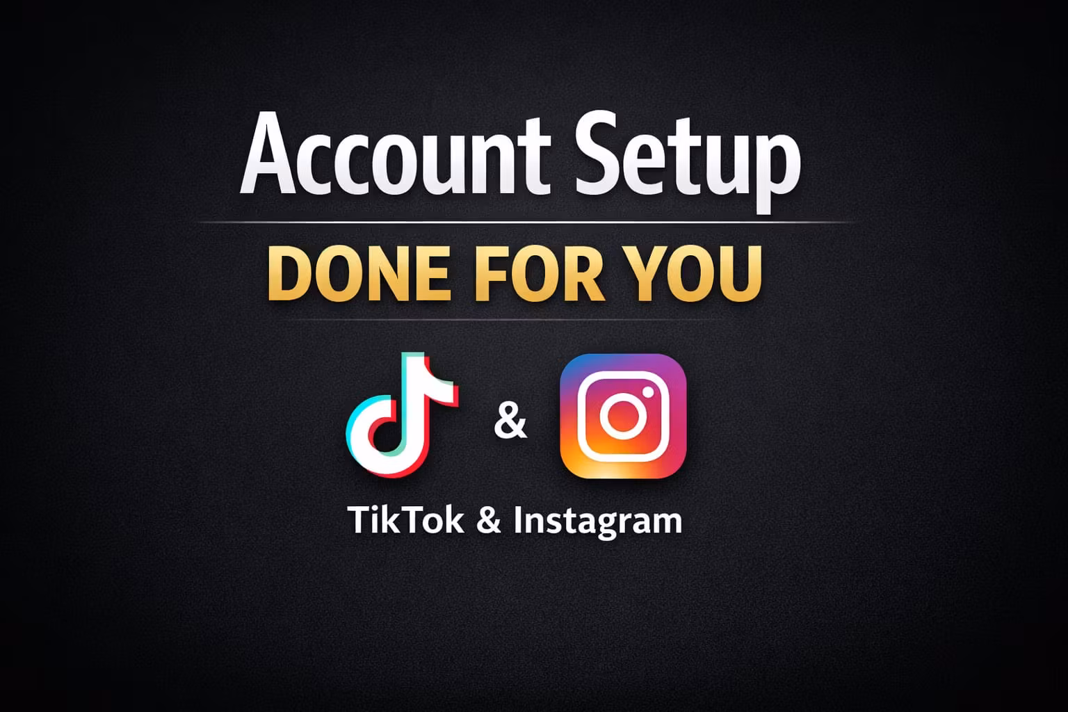 “Account Setup Kit”