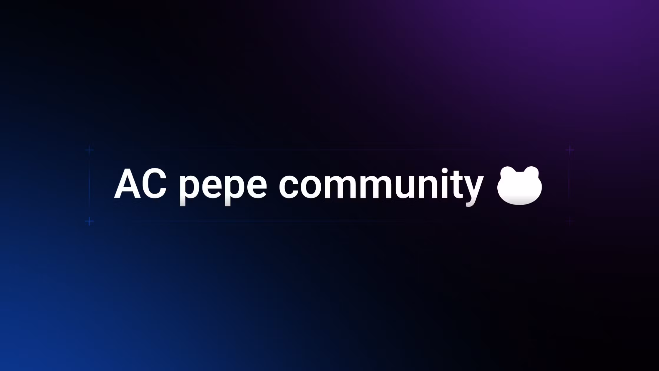 AC crypto & pepe community 