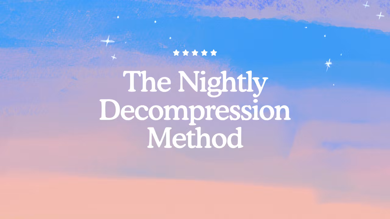 Nightly Decompression Method