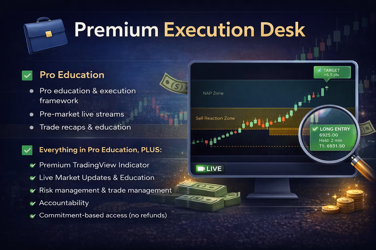 Premium Execution Desk