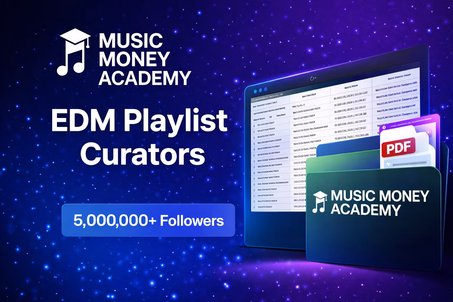 Spotify EDM Curator list
