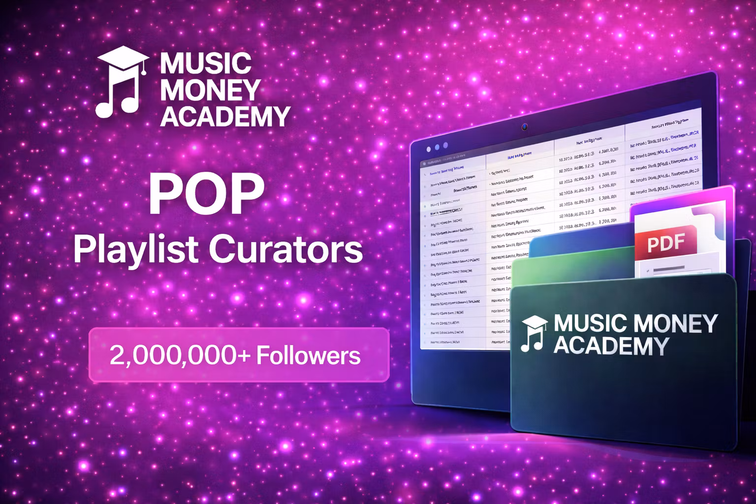 Spotify Pop Curator list