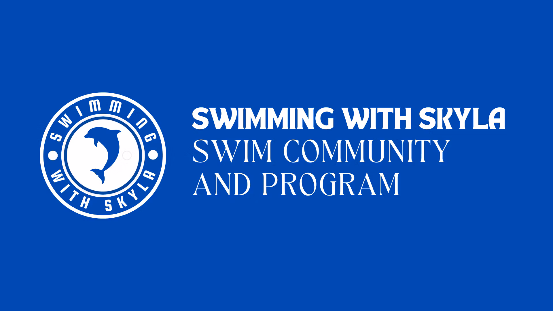 SWS Swim Community and Program
