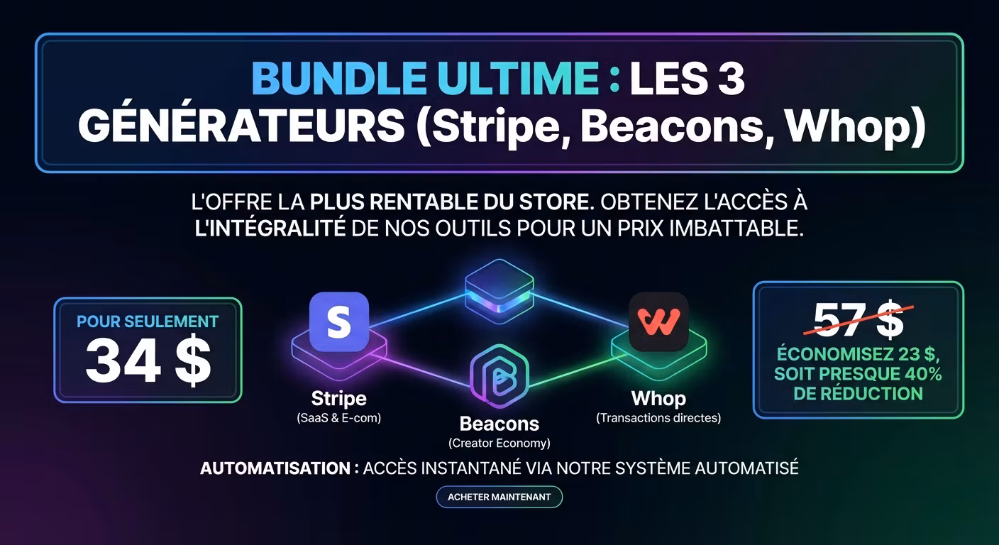 Le Pack "Trio" 