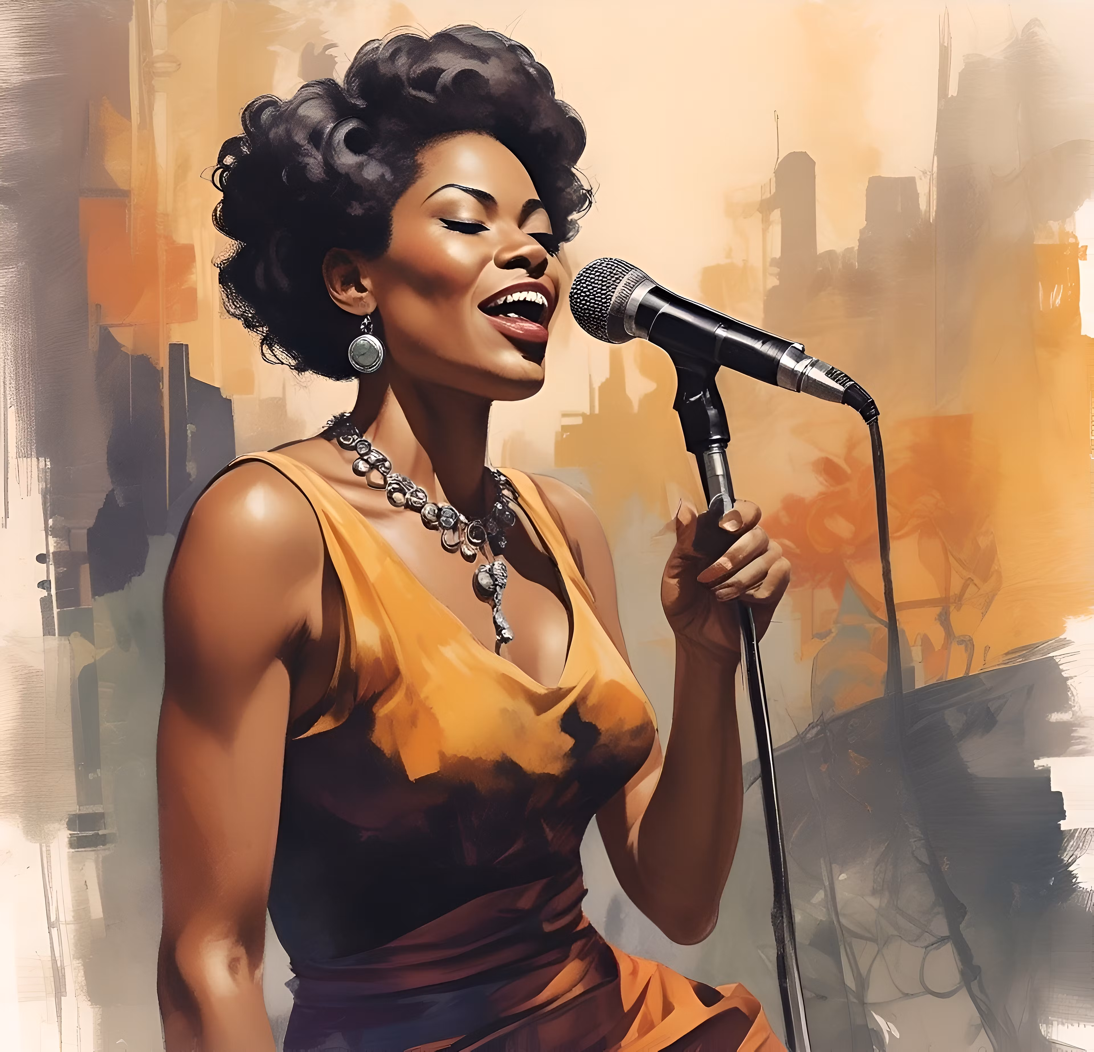 The singer