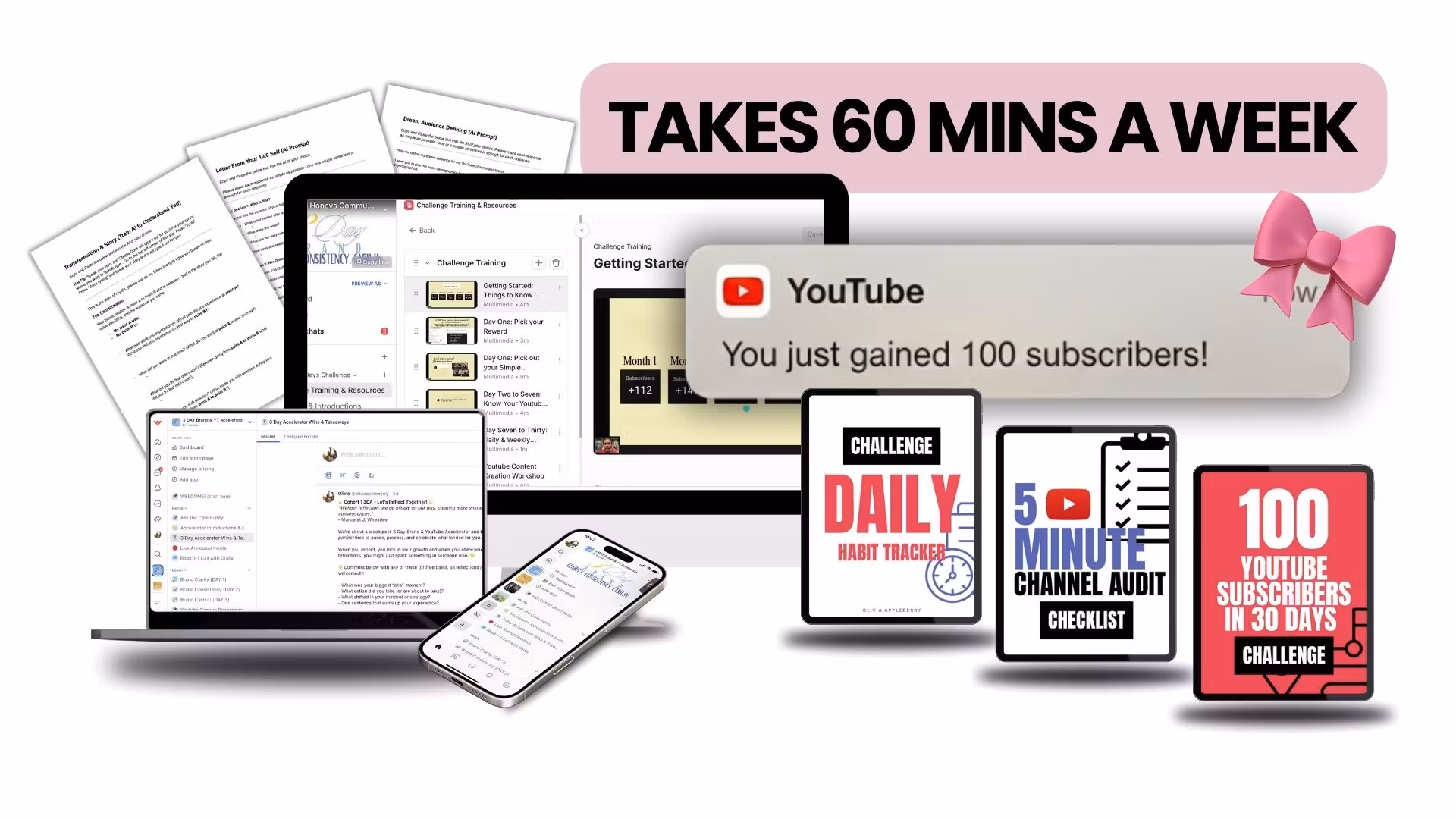 100 YT Subs 30 Day Challenge