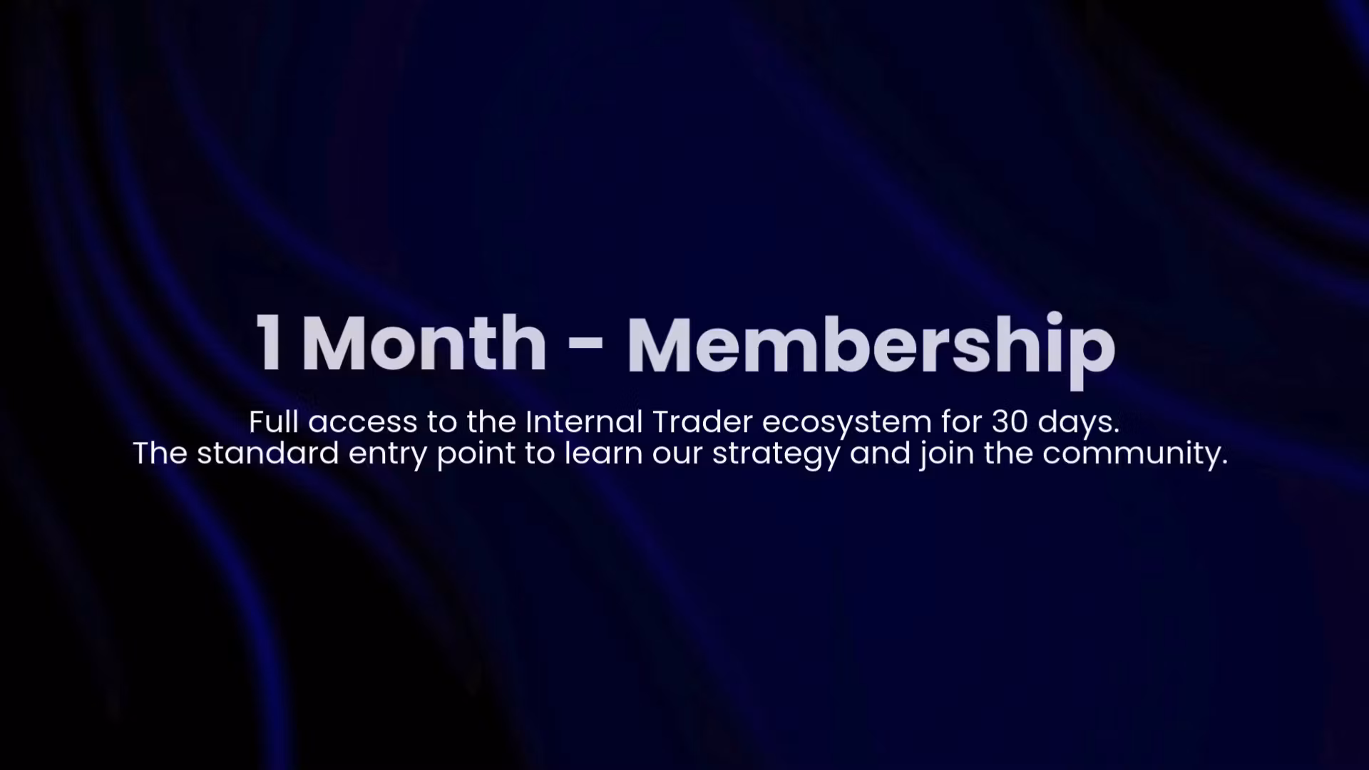 Membership - 1 Month