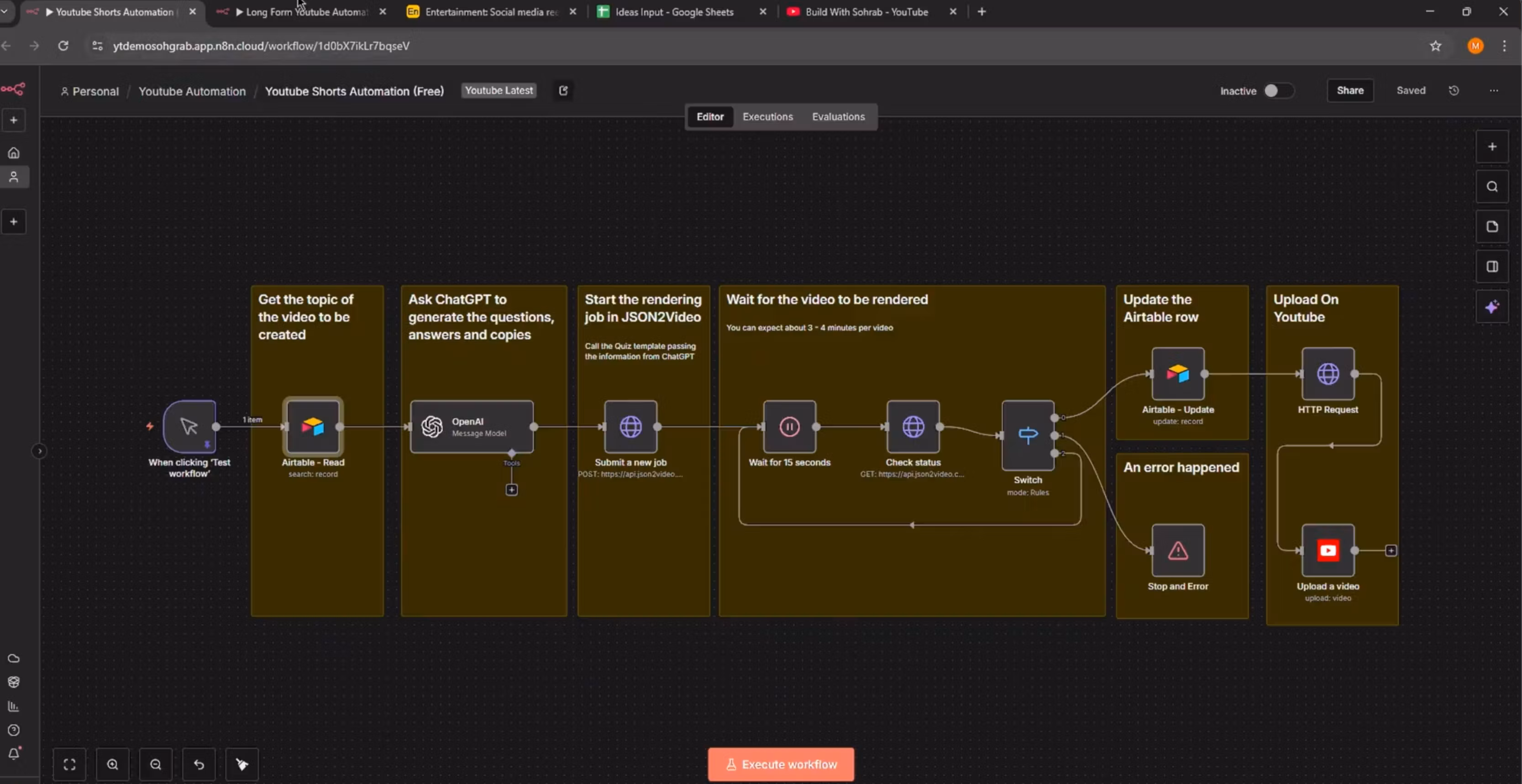 YouTube Videos on Autopilot