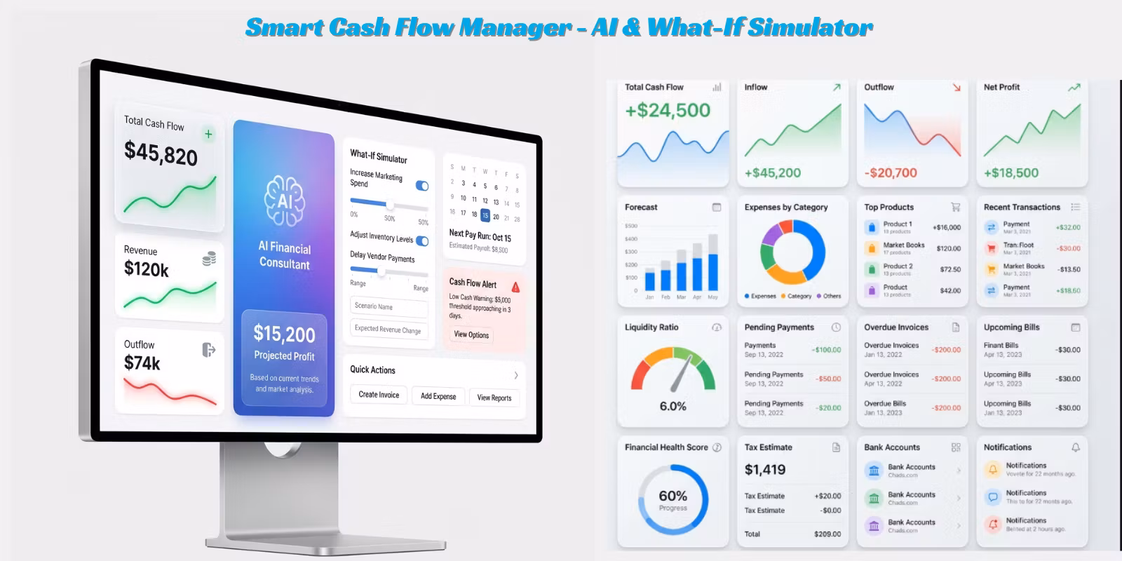 Smart Cash Flow Manager - AI 