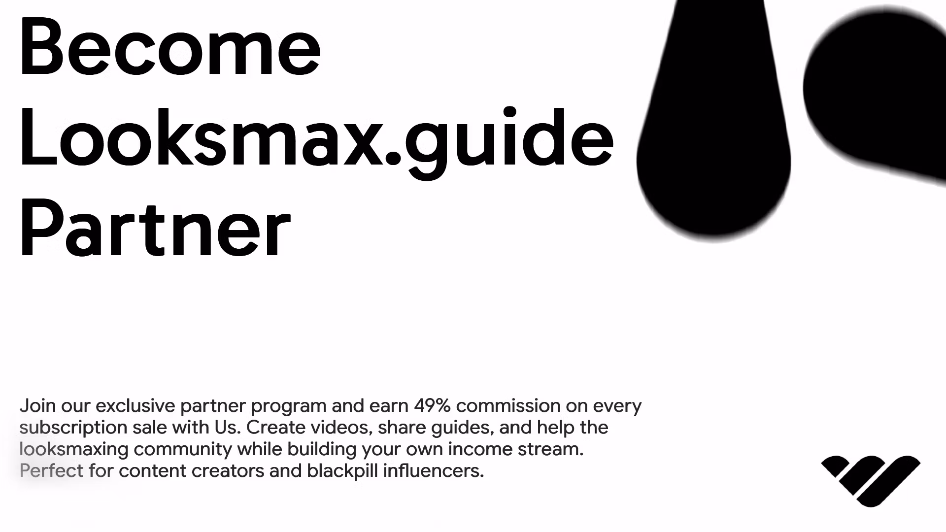 Become Looksmax.guide Partner