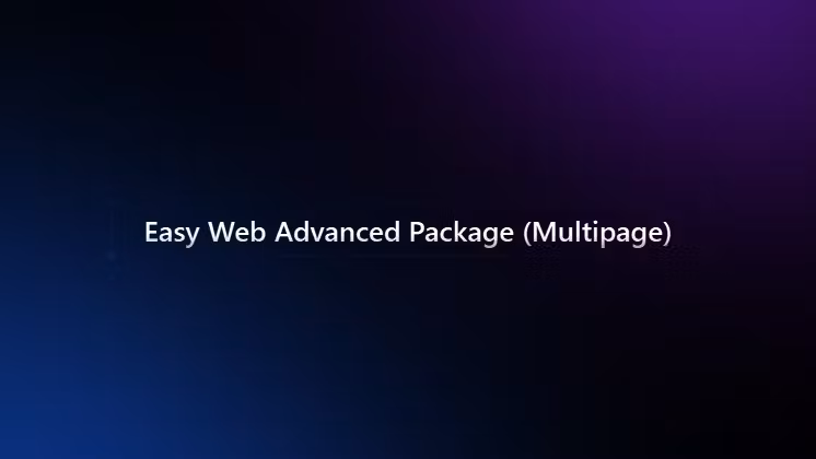 Advanced Package (Multipage)
