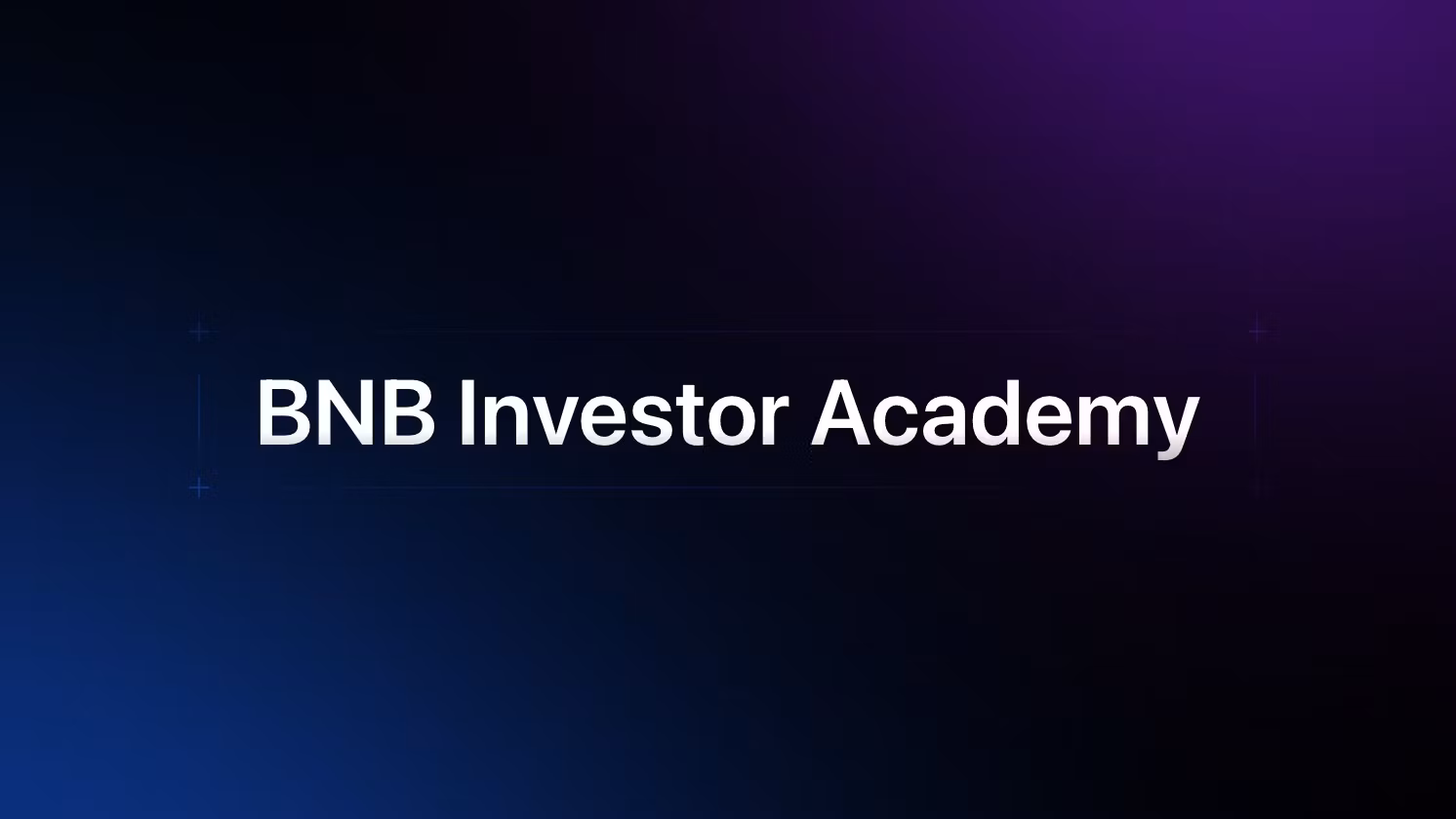 BNB Investor Academy - $6500