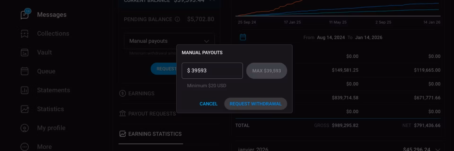 Profile banner